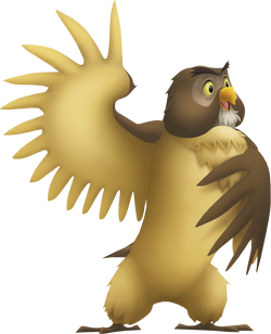 Owl as he appears in the Kingdom Hearts series.