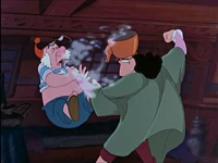 "Why, you dodgering imbecile! I..." 1