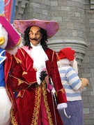 Captain Hook in the Magic Kingdom show Dream Along with Mickey