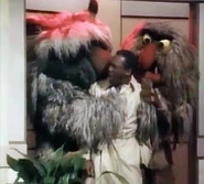 Sweetums with Doglion and Bill Cosby.