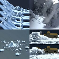 Snow Simulation (Frozen 2013 film)