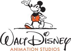 Mickey in the logo for Walt Disney Animation Studios.
