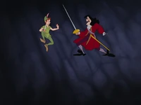 Hook about to be reminded by Peter about his situation