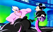 Ursula with Minnie Mouse