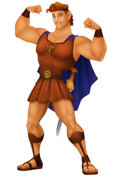 Hercules as he appears in the Kingdom Hearts series.