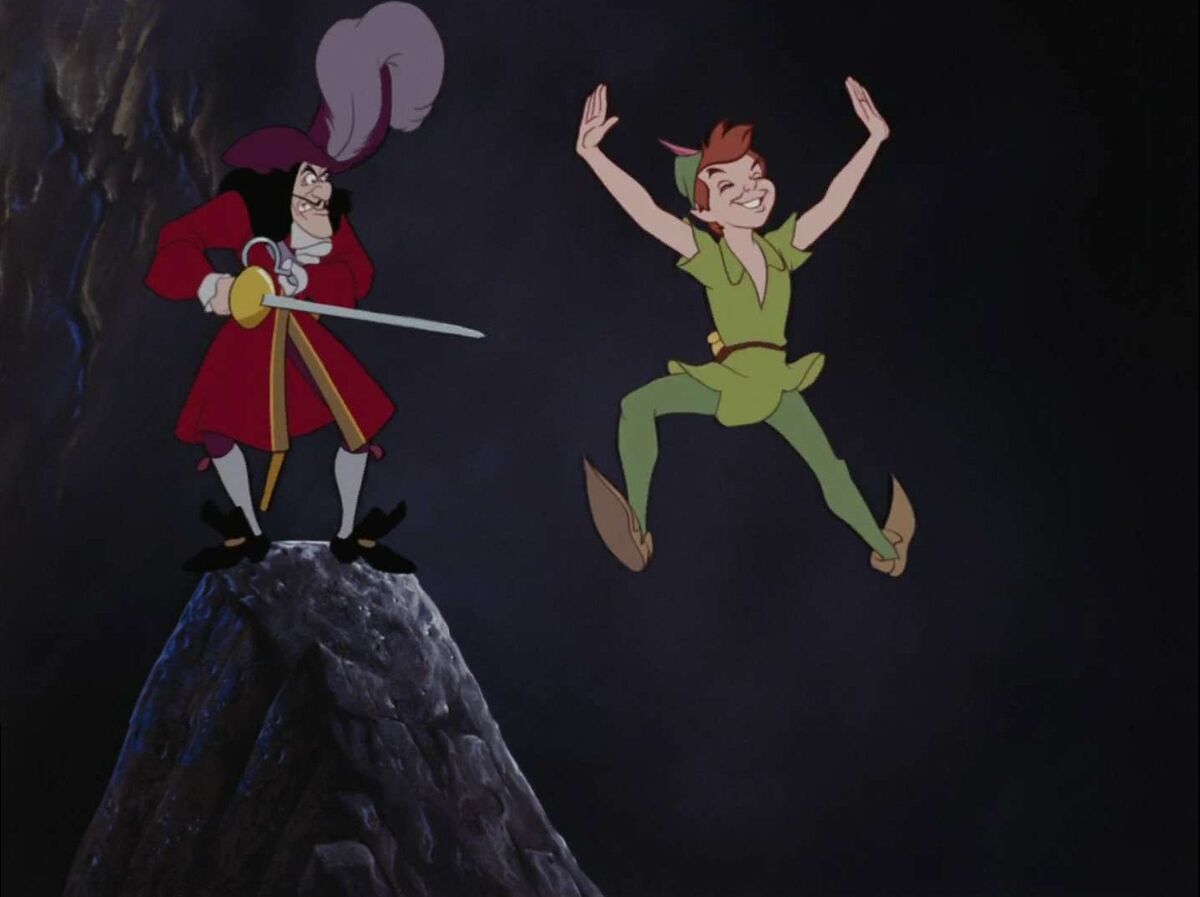 Disney Parks Pin Captain Hook and Smee Peter Pan