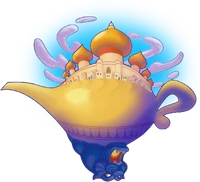 The Agrabah world in Kingdom Hearts II