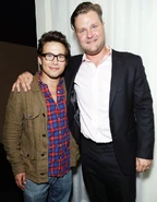 Thomas with Home Improvement co-star Zachery Ty Bryan