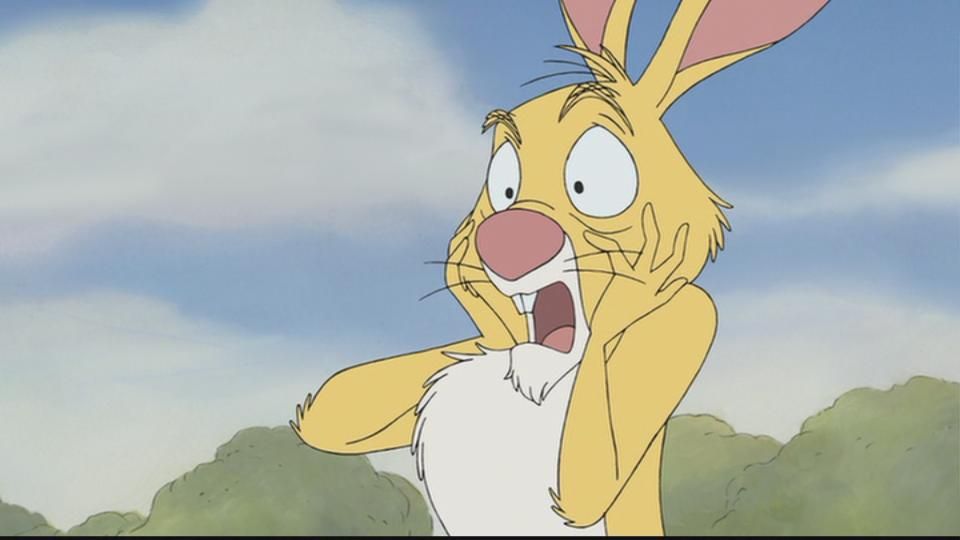 winnie the pooh rabbits face