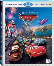 Cars 2 Blu-Ray cover