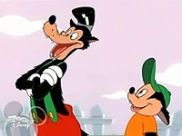 Big Bad Wolf and Little Bad Wolf on House of Mouse.