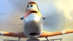 Dusty in the teaser trailer.