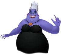 Ursula in Kingdom Hearts 3D: Dream Drop Distance