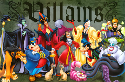 all disney villains list