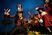 Captain Hook and some other Disney Villains at one of the Disney Parks