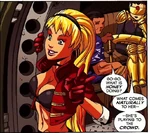 Honey Lemon as she appeared in the comics.