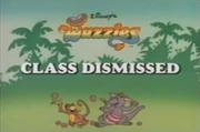 Disney's The Wuzzles - Episode Title Card - Class Dismissed