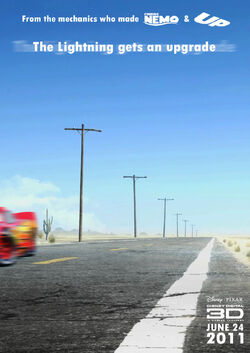 CARS 2 Movie Poster Triptych