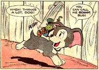 Jiminy Cricket with Scamp