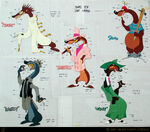 Who framed roger rabbit artwork character design 51