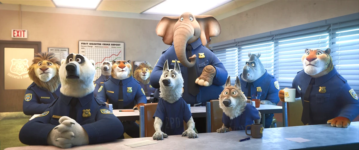 Zootopia's Police officers Disney Fan Fiction Wiki Fandom