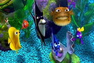 Nemo learns of his father's search for him from Nigel