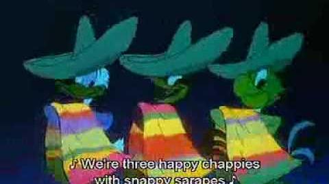 The 3 Caballeros-Song (subtitled)