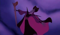 Jafar's wish to become the most powerful sorcerer is granted by Genie.