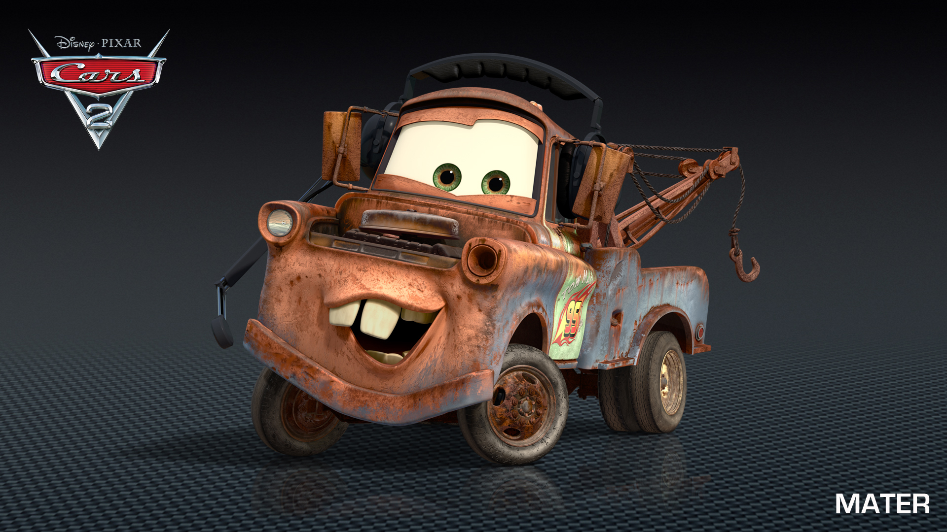 Tow Mater Wallpaper  Disney cars wallpaper, Tow mater, Disney cars  characters