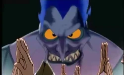 Hades in the opening of Hercules: the Animated Series.