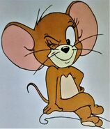 Jerry winks his eye
