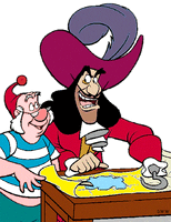 Captain Hook and Mr. Smee