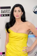 Sarah Silverman at the 2013 American Music Awards