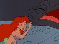 Ariel and Humphrey the humpack whale