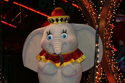 Dumbo in Disney's Electrical Parade