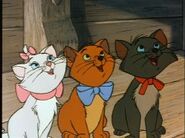 From left to right: Marie, Toulouse and Berlioz.