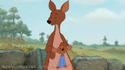 Roo with Kanga in Winnie the Pooh