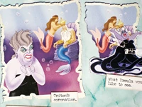 Ursula attending her brother's coronation (Villain Files)