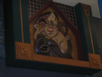 Ursula's Portrait at the Beverly Sunset shop at Disney's Hollywood Studios