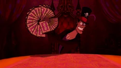 Facilier's parlor tricks.
