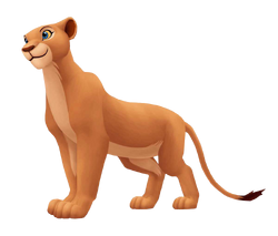 Nala as she appears in Kingdom Hearts II.