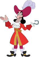 Captain Hook's design for Jake and the Never Land Pirates