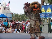 Sweetums in the Disney Stars and Motorcars Parade.