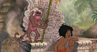 Flunkey with Mowgli