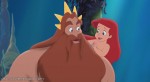 King Triton and Young Ariel