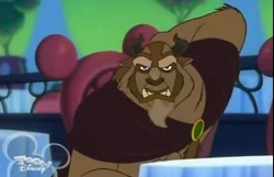 Beast in House of Mouse.