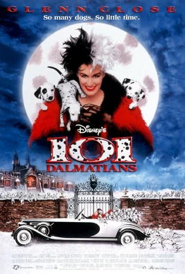 101 Dalmations Glen Close poster