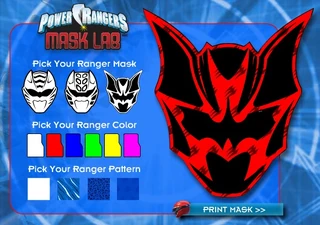 Power Rangers Mask Lab | Disney Games Wiki | Fandom