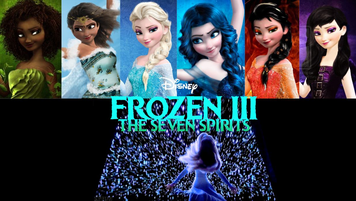 Frozen 3 The Seven Spirits Disney Group of Authors Plus Wiki