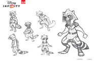 Concept art of Rocket.